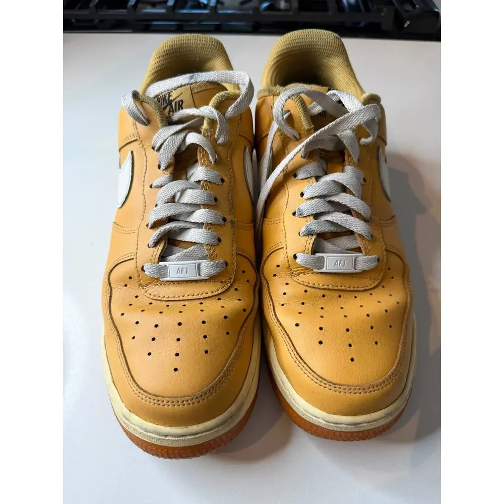 Nike Air Force 1 By You – Beige / White / Gum – Men’s Size 10